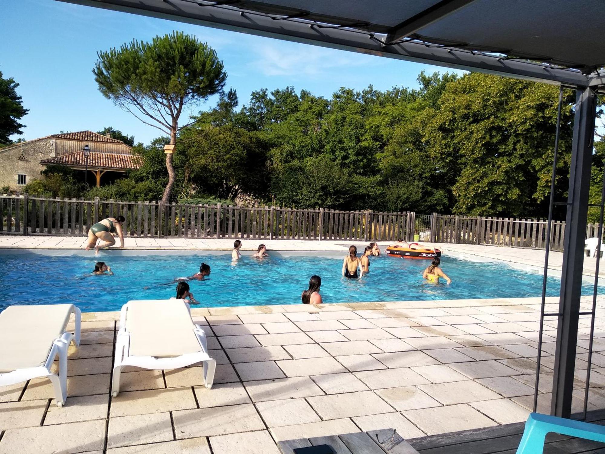 Le Vignal Villa Monflanquin Bagian luar foto