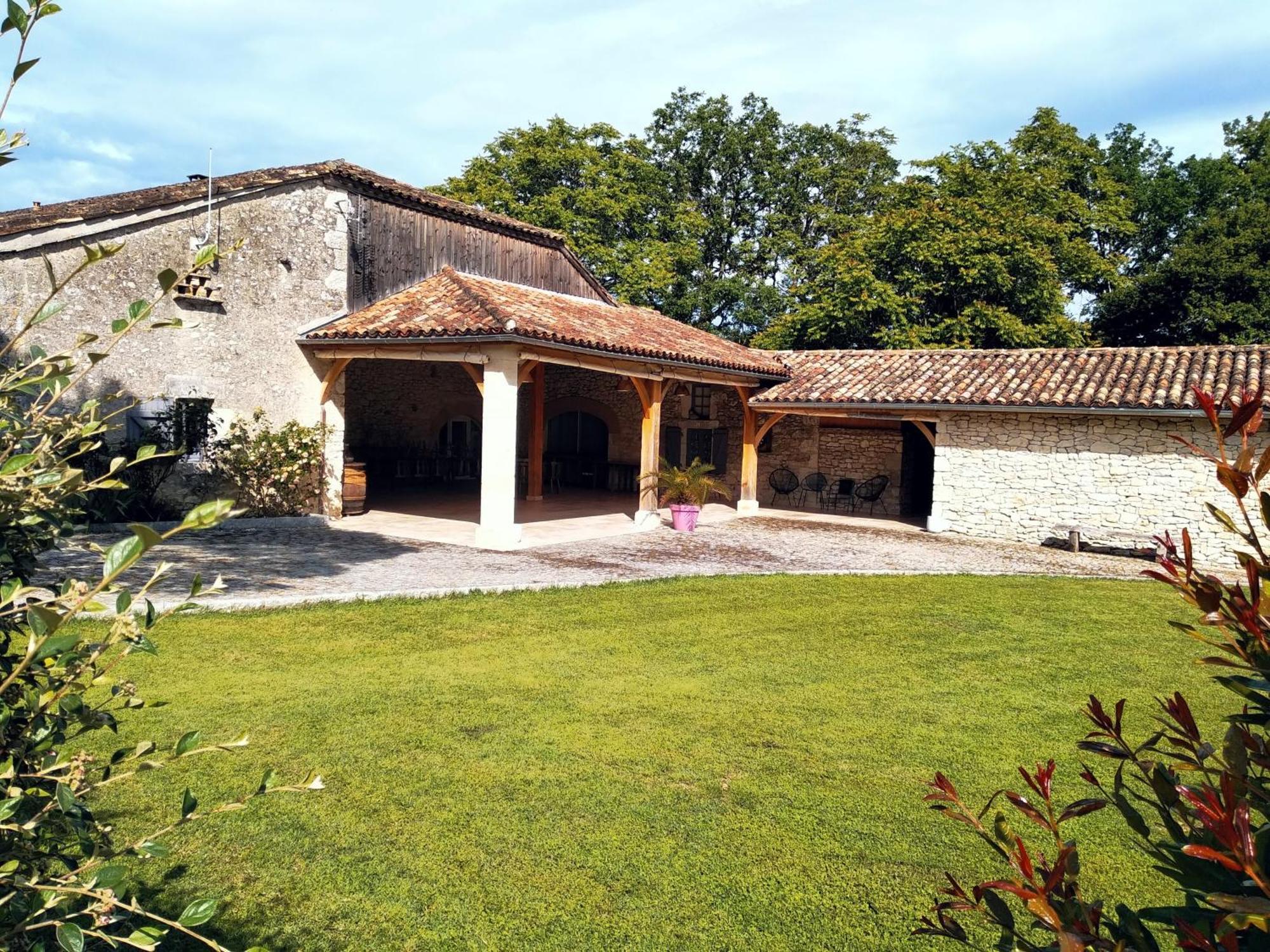 Le Vignal Villa Monflanquin Bagian luar foto