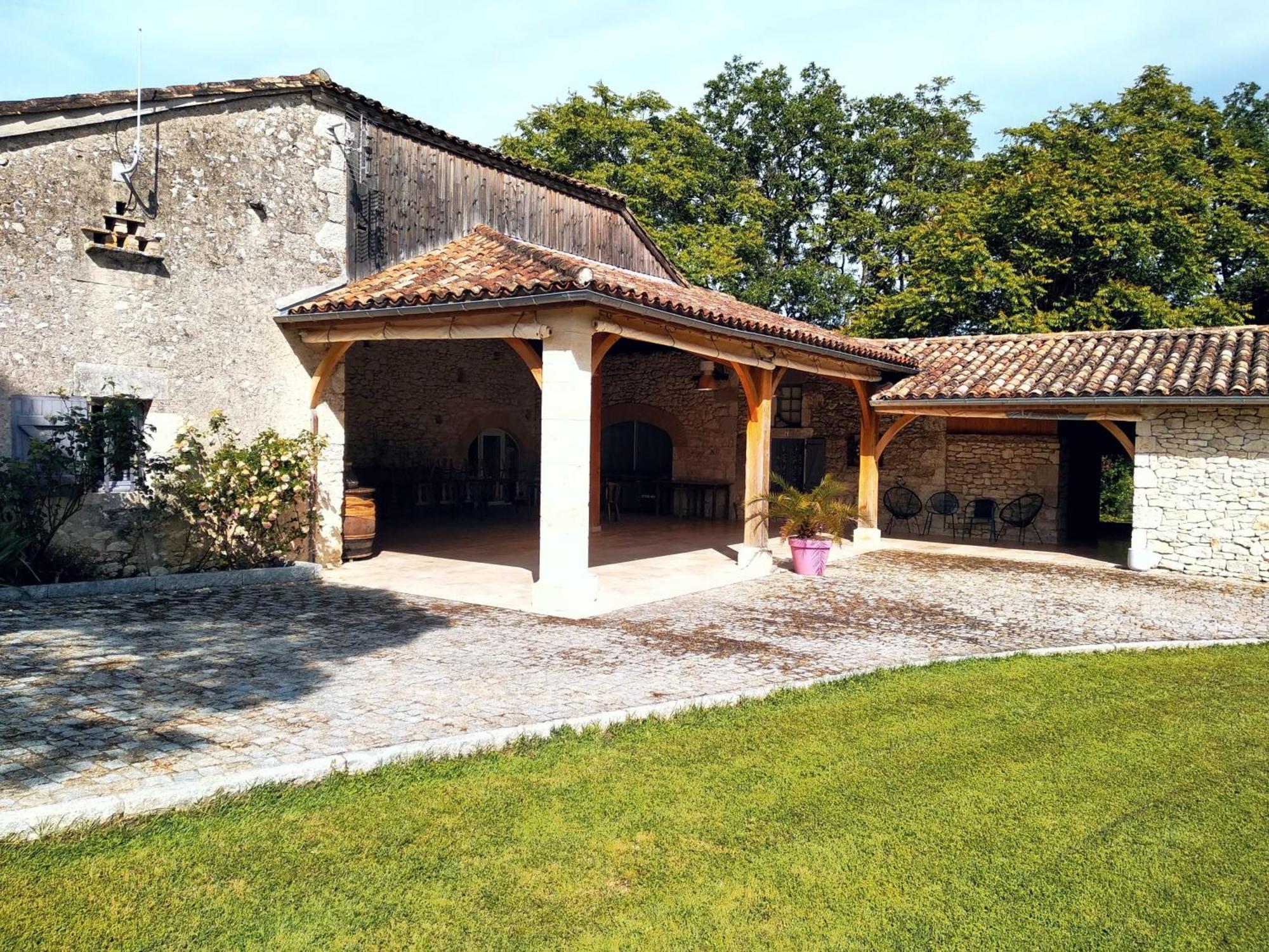 Le Vignal Villa Monflanquin Bagian luar foto