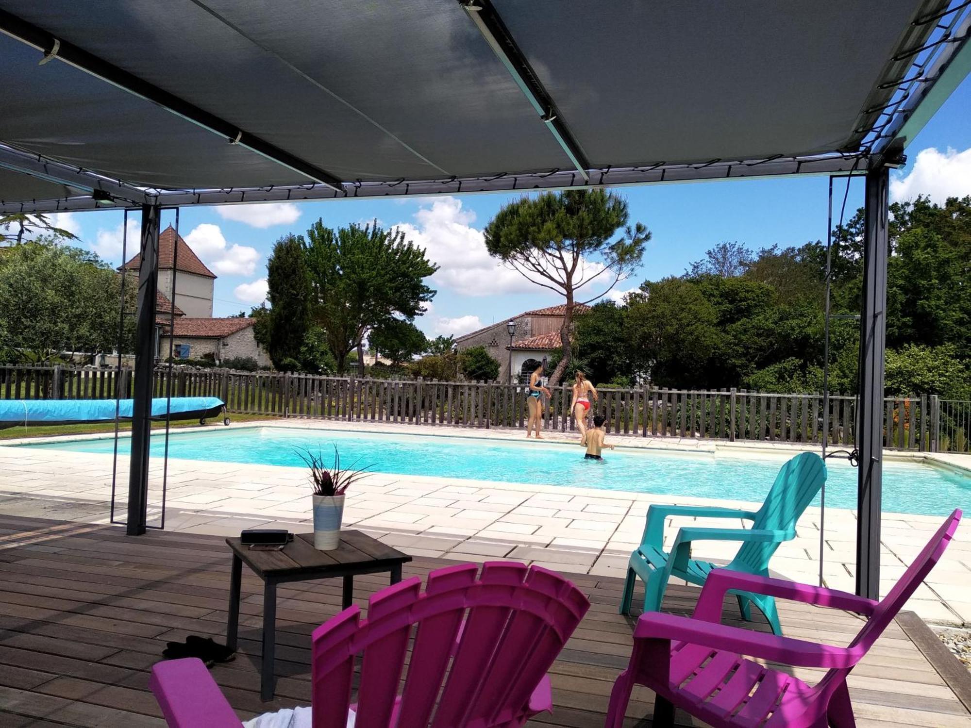 Le Vignal Villa Monflanquin Bagian luar foto